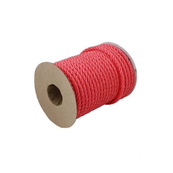 Канат Радосвіт полипропиленовый 7 мм 25 м красный