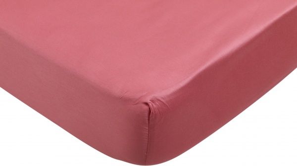 Простирадло на резинці Solid 160x200 см мідний Luna 