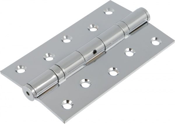 Петля универсальная MVM HE-120 CP 125x75x3 мм полированный хром