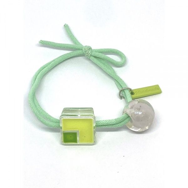 Резинка для волосся MARI N з прикрасою 2 шт.