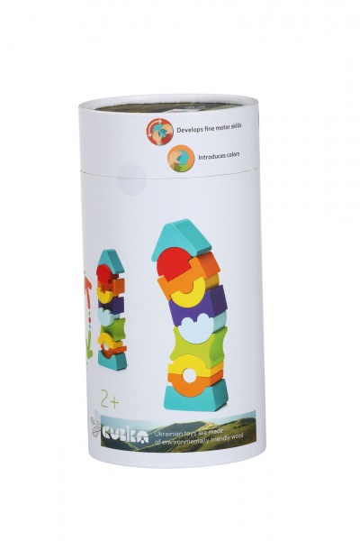 Іграшка-пірамідка Cubika Пірамідка LD-9