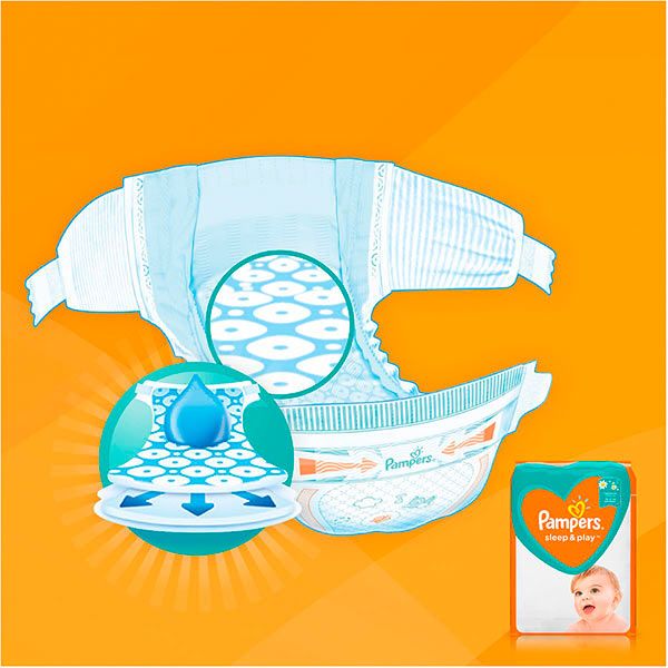 Підгузки Pampers Sleep & Play 5 Junior 11-16 кг 42 шт.