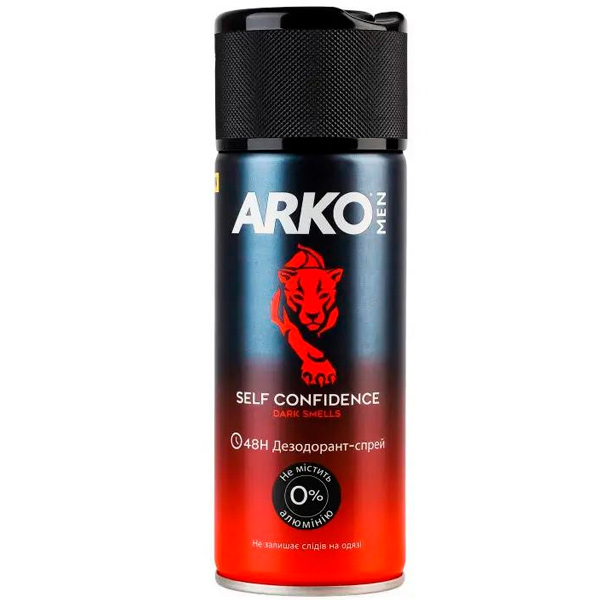 Дезодорант для чоловіків Arko Self Confidence 150 мл