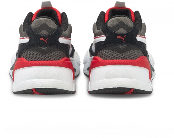 Кроссовки Puma RS-X? Twill AirMesh 36884502 р.UK 6,5 серо-черно-красный
