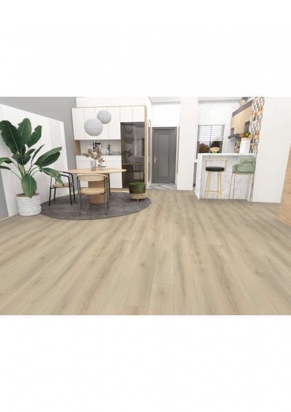 Ламінат вініловий (SPC) EMERGO Metamorphose з 1мм підкладкою XPE дуб hartu 33/АС5 5 мм 