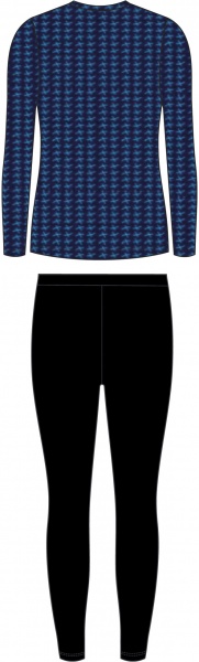 Комплект термобілизни Viking UNDERWEAR NINO (KIDS SET) 500/21/6590/15 р.116 синій