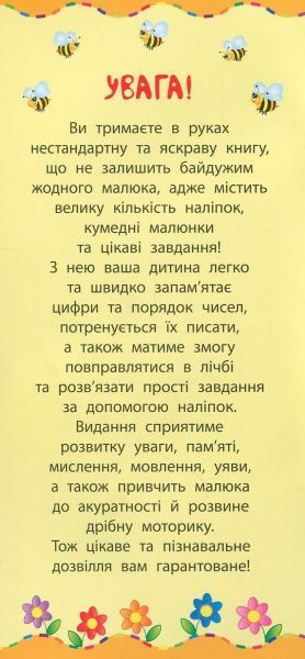 Книга Екатерина Смирнова «Вивчити цифри» 978-966-284-493-1