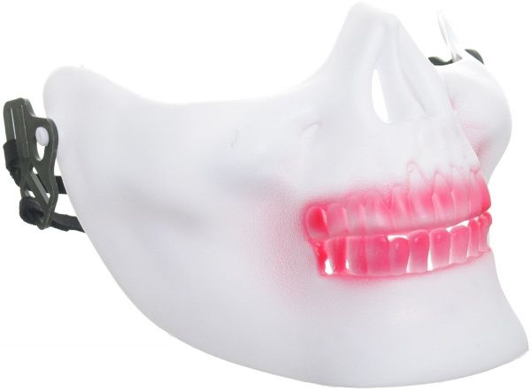 Маска карнавальная челюсти 20x14x10,5 см в ассортименте