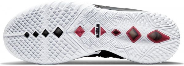 Кроссовки Nike LEBRON XVIII CQ9283-001 р.US 11 черно-белый