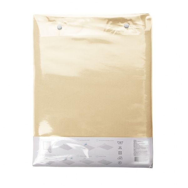 Штора Fusion Dimout 200х265 бежевый Decora textile