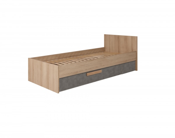 Кровать SOKME Айго 90x200 см бук 