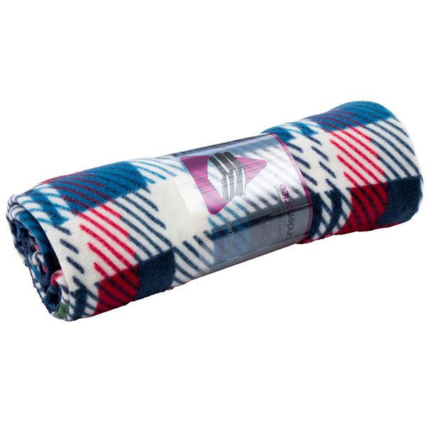 Плед флісовий Underprice Клітинка синій 150x180 см