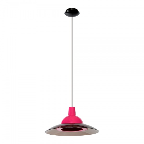 Підвіс ERKA 1305 1x60 Вт E27 рожевий 130516 