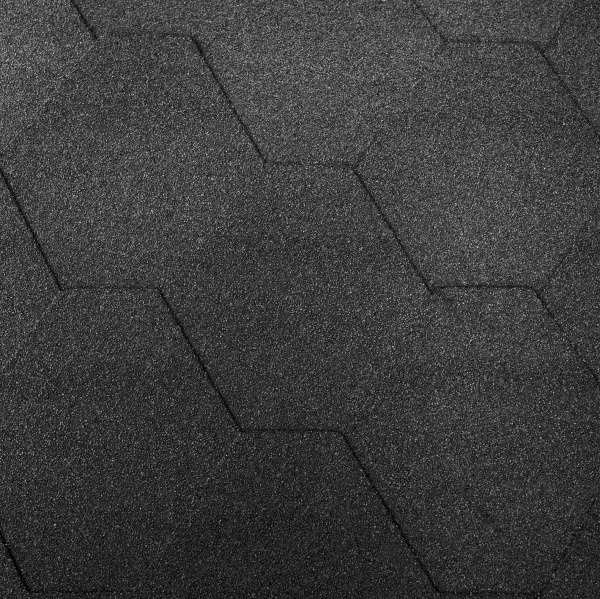 Битумная черепица MATIZOL® PATIO сотая графит 3 кв.м