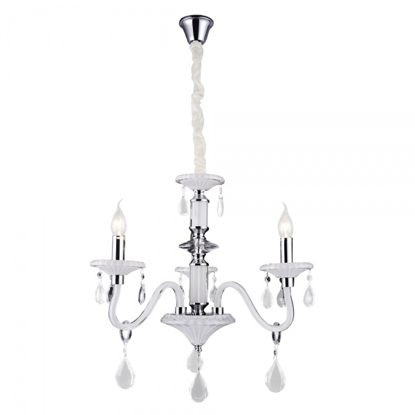Люстра Victoria Lighting 3x40 Вт E14 белый Cordelia/SP3 white 