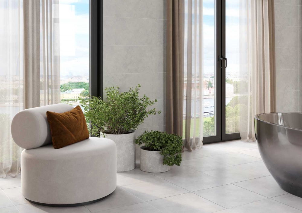 Плитка Cersanit Tamisa light grey satin 29,7x60 cм