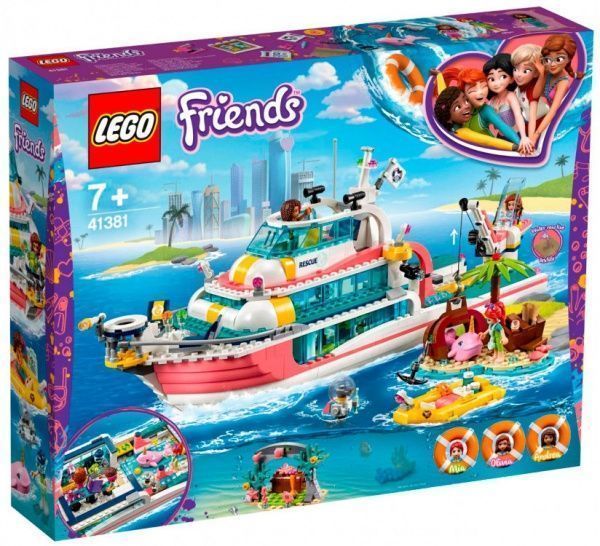 Конструктор LEGO Friends Спасательная лодка 41381