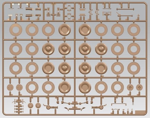Збірна модель ICM автомобіль німецького керівництва часів другої світової війни Typ 770K (W150) Tourenwagen (48230444