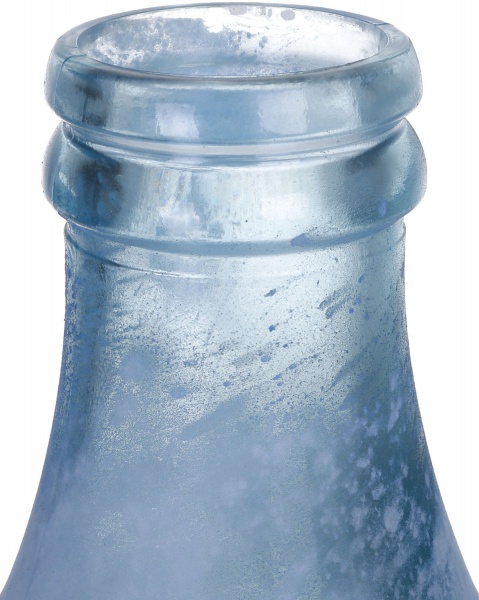 Ваза стеклянная голубой античный Garrafa 42 см San Miguel