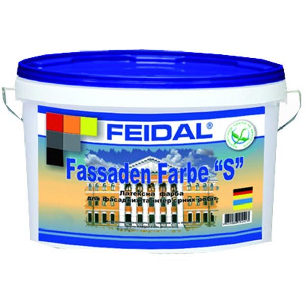 Краска Feidal Fassadenfarbe S 2.5 л