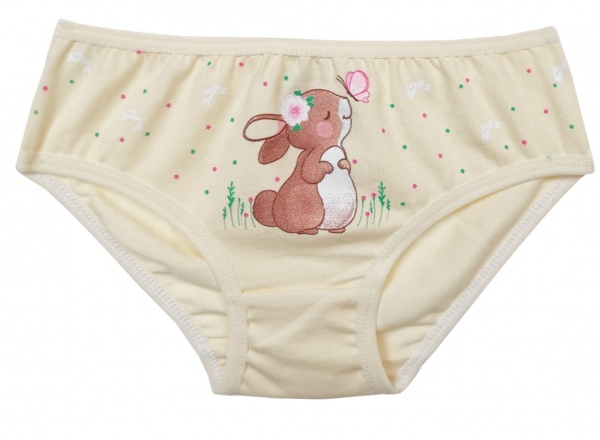 Труси для дівчаток KOSTA р.134–140 молочний із принтом 1990-8 