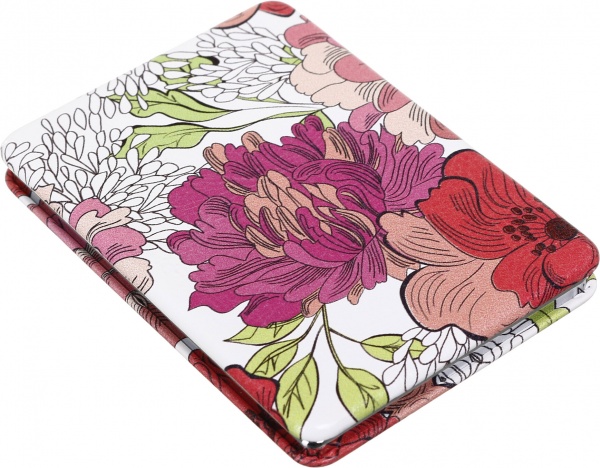 Зеркало карманное косметическое Лідер Канц Цветы в ассортименте 