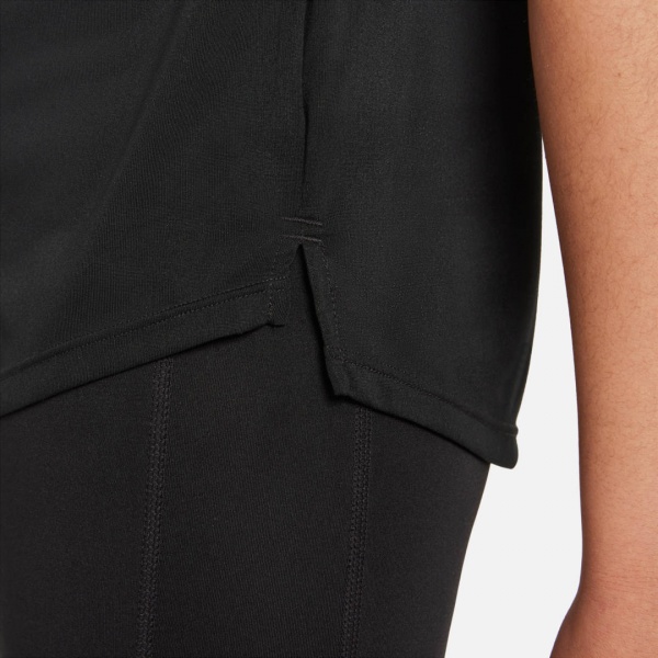 Футболка Nike G NK DF ONE SS TOP GX DD7639-010 р.S чорний