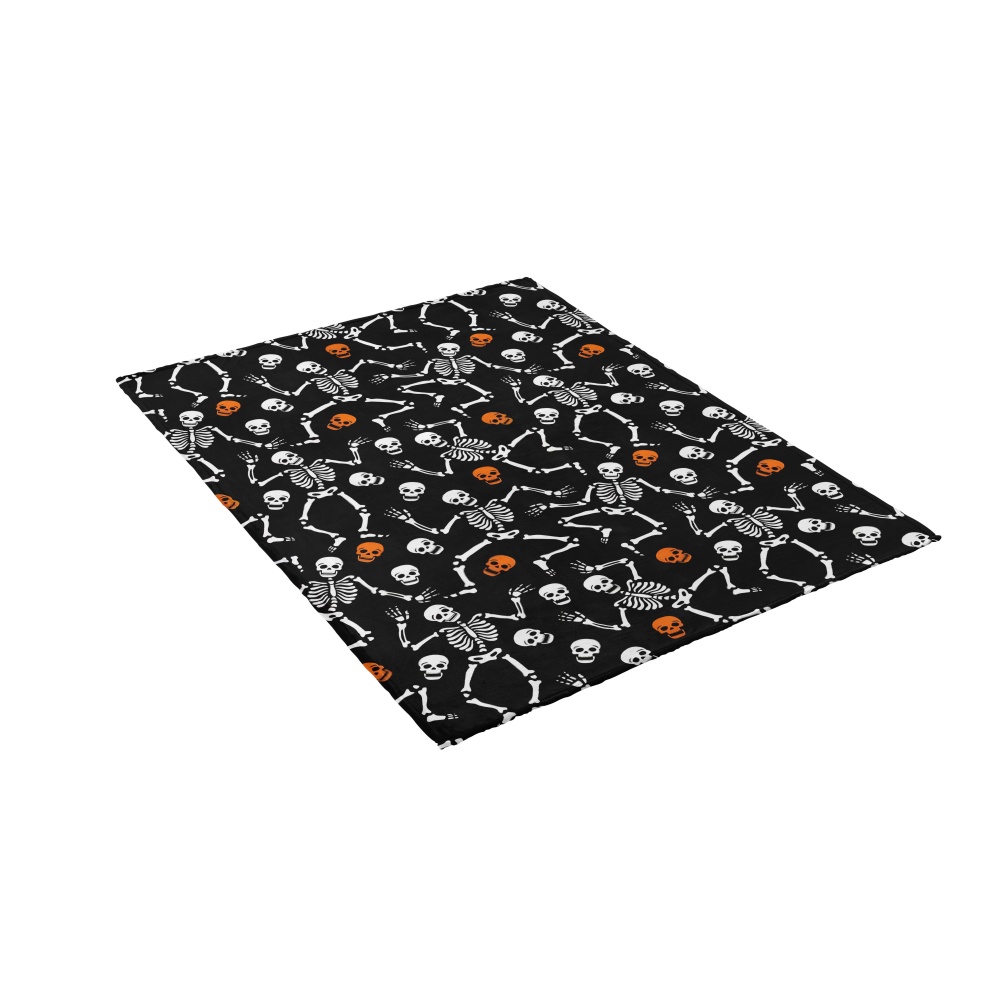 Плед Scary Skeleton 160x200 см мультиколор