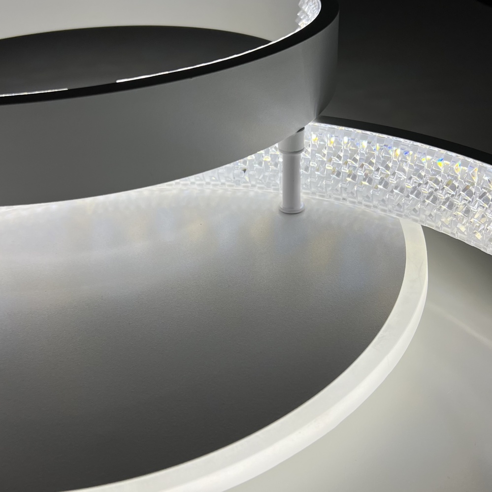 Люстра світлодіодна Luminaria 80 Вт LED-модуль білий AKRILIKA ROUND 80W 3R WHITE