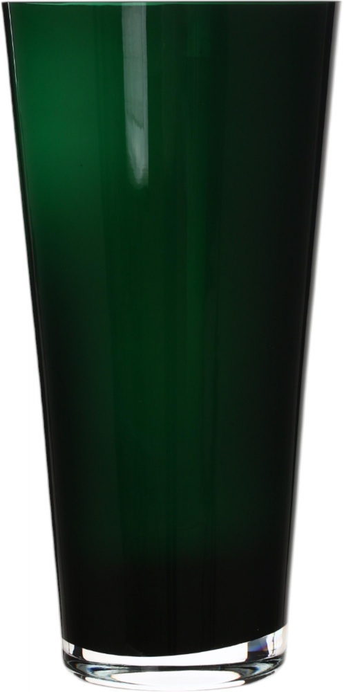 Ваза скляна Wrzesniak Glassworks Sofi 35 см зелений 17-1444