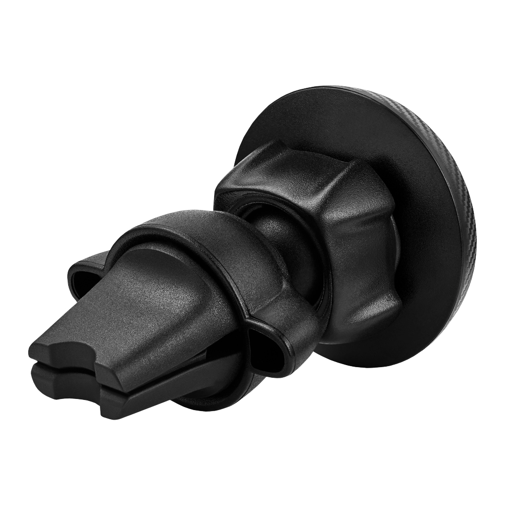 Тримач для телефона AirVent Ultra MagCircle на дефлектор, магнітний Magsafe Brevia чорний