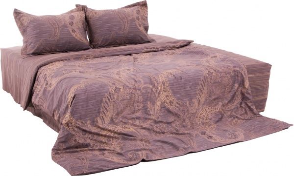 Комплект постільної білизни Luxury 2,0 коричневий La Nuit 