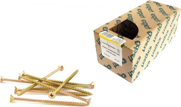 Шуруп універсальний потайна головка ЦЖ 5x100 мм 200 шт EXPERT FIX