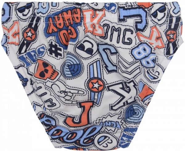 Трусы для мальчиков Bibo 21033 р.152 белый с синим 