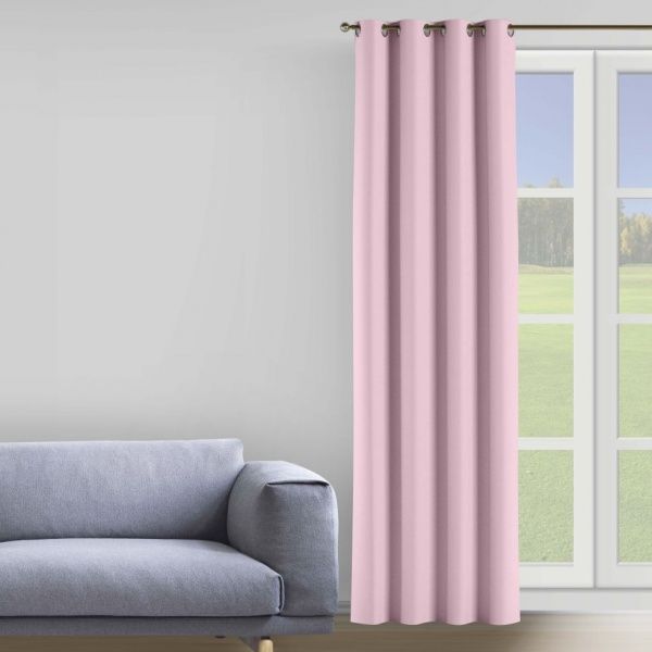 Штора Velour 200х258 см пудра Decora textile