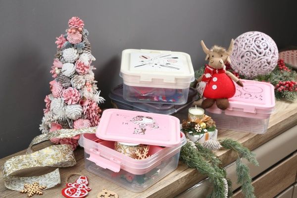 Органайзер Fashion Girl для дрібниць 25*26*11 см рожевий