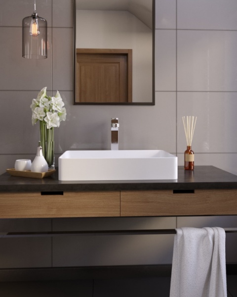 Умивальник Koller Pool KVADRO 600х405 мм