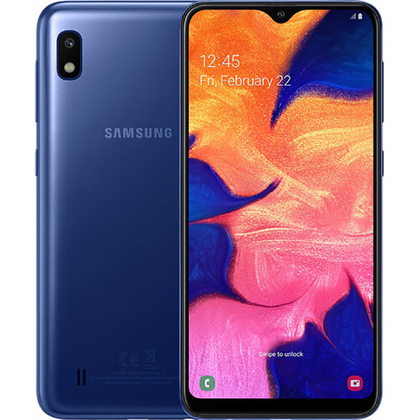Смартфон Samsung Galaxy A10 SM-A105F Duos ZKG (SM-A105FZBGSEK) blue