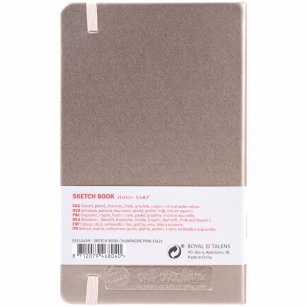 Блокнот для графіки Rosa Talent Pink Champagne 13x21 см 9314242M 