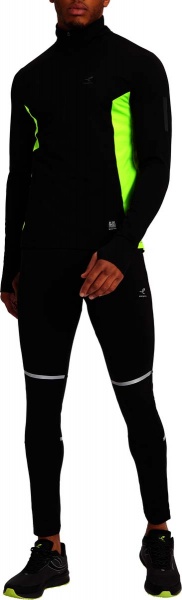 Джемпер Energetics Carl M 419660-900050 р. M чорно-салатовий