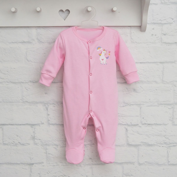 Человечек для девочки Blanka Единорожка р.62 розовый 110152 