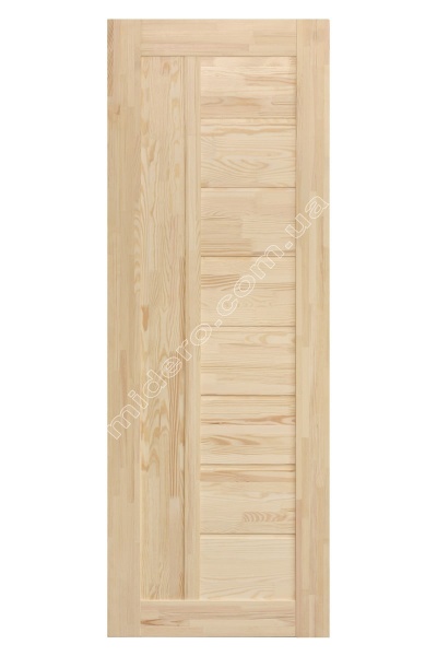 Дверное полотно Домінант-Вуд Эталон 1-2 - глухое 800х2000х36 ПГ 800 мм под покраску 