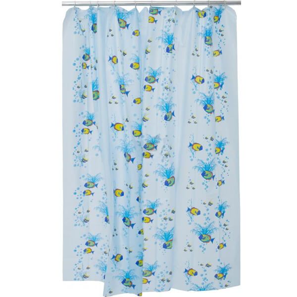 Шторка для ванной Woko Кораллы 180x180 см