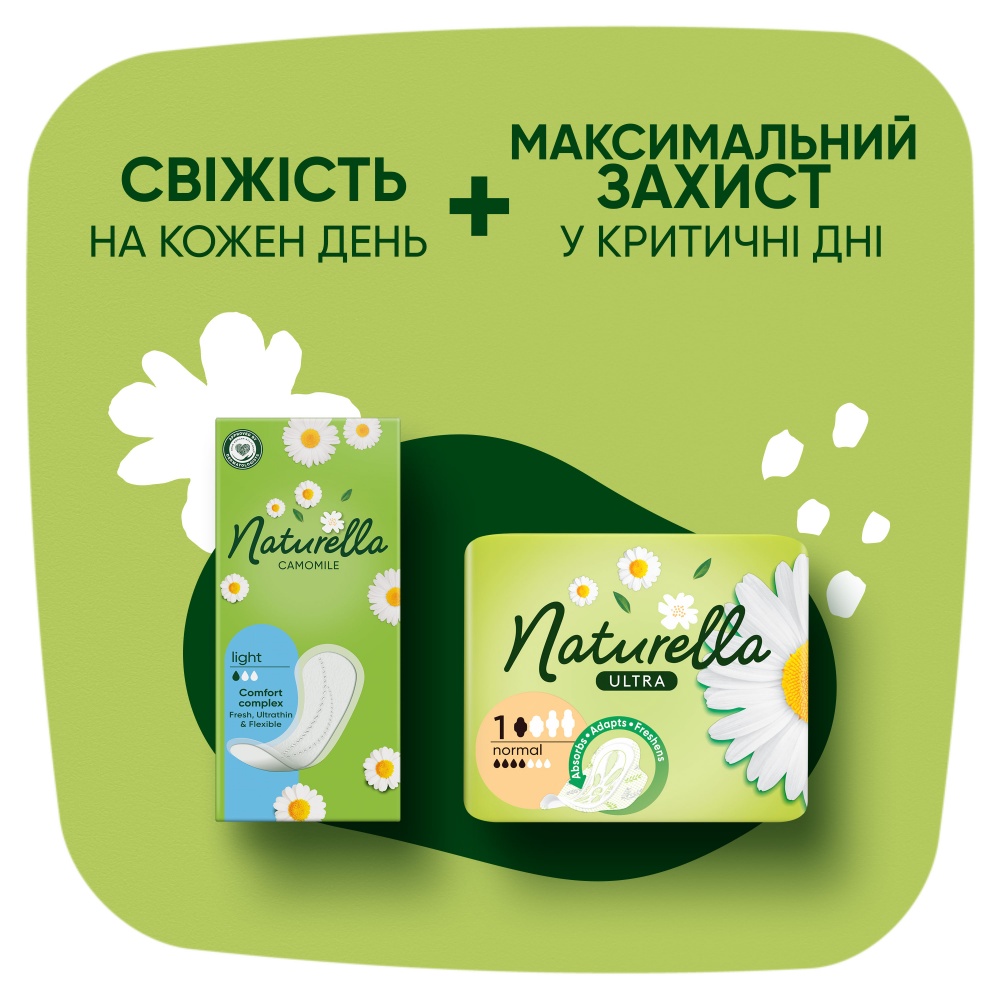 Прокладки ежедневные Naturella Camomile Normal 74 шт.