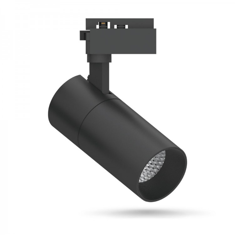 Трековий світильник Feron 30 Вт 4000 К чорний AL140 30 b