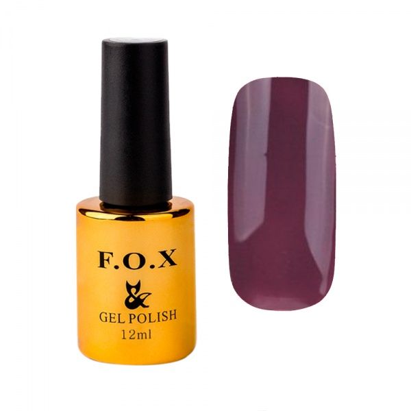 Гель-лак для нігтів F.O.X Pigment POLISH GOLD 180 коричневий 12 мл 