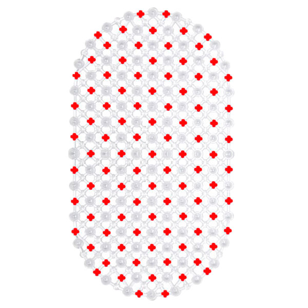 Коврик для ванной Arino 39х69 см красный