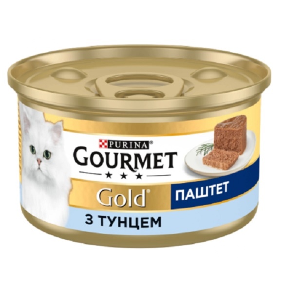 Корм Gourmet Gold паштет с тунцом 85 г