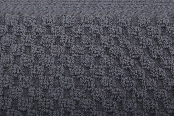 Полотенце махровое Пальмира 30x70 см серый Simi 