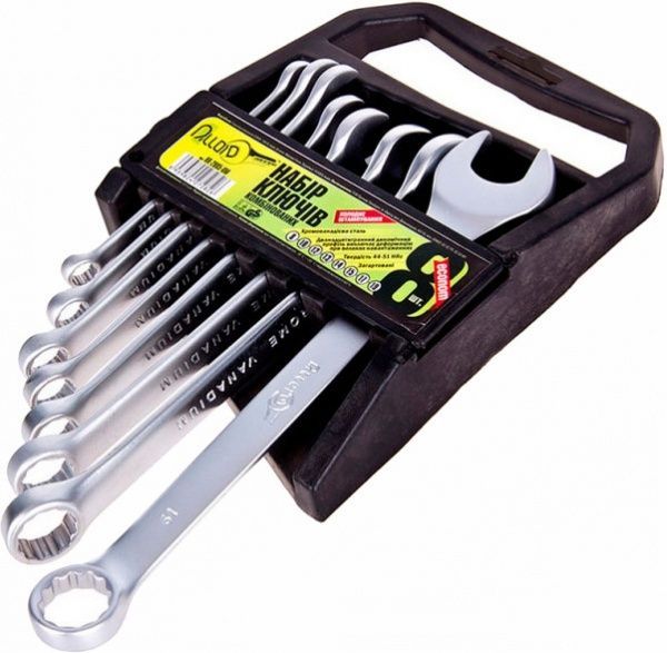 Набір ключів Alloid 8-19 мм НК-2005-08М